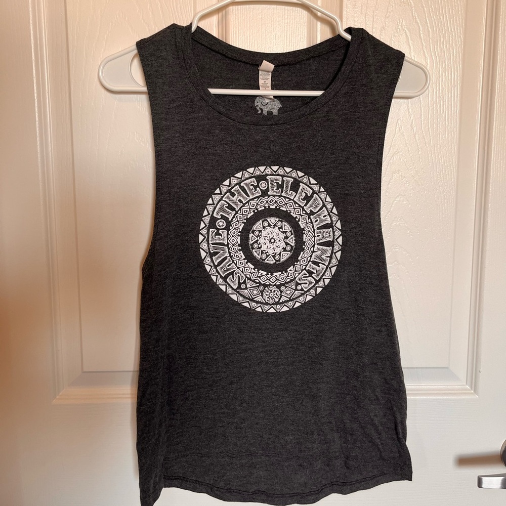 Save the Elephants Muscle Tank